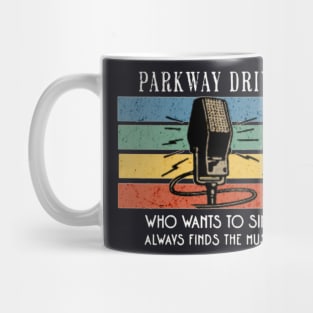 parkway /vintage microphone Mug